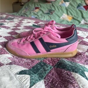 Gola Tornado Sneakers in Pink and Navy